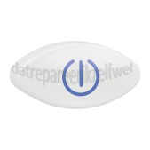 Foto van Ariston-Blue Air Knop Aan/uit drukknop -wit- IDE44, EV03 