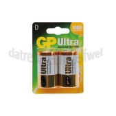 Foto van GP Batterij Grote staaf type D LR20 Ultra Alkaline 