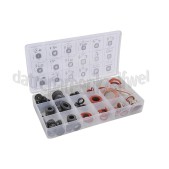 Foto van Assortimentdoos O-ringen, fiber-ringen, rubber ringen Afdichtingsringen 