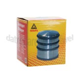Foto van Deltafix Deurstop Deurstopper 6,5x7cm Chroom, RVS Look 