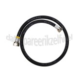 Foto van Easyfiks Gasslang Rubber flexibel voor los staande apparaten Gastec 100 cm met koppelingen 