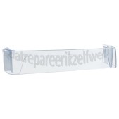 Foto van Zanussi Flessenrek Transparant 435x110x75mm ZRT623W, ZRG314SW, KF2657 