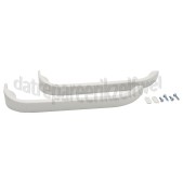 Foto van Handgreep 30.5cm Wit gebogen KGV2605/01,KGV3120/02 
