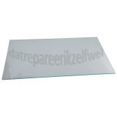Foto van Zanussi Glasplaat 520x325mm ZRB29, ZRB329, CM3350 