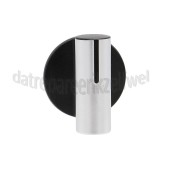 Foto van Indesit Knop Gasknop, Chroom/Zwart KP9F11S, KP9F91SX 