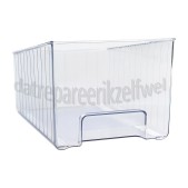 Foto van Bosch Groentelade Transparant 310x220x180mm KIM28440, KIM2974 