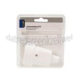 Foto van Q-Link Stekker contra 16A 3500W RA wit Contrastekker van PVC 