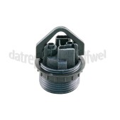 Foto van Lamphouder Schroefrand + ring + haak E27 Zwart 