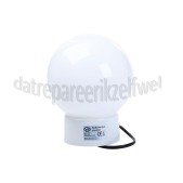 Foto van VB Schroefkogel 60W Glazen bol Voor schroefrand recht 