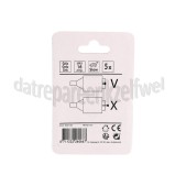 Foto van Q-Link Zekering 16A 500V traag grijs, 16 ampere Zekering 