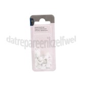 Foto van Q-Link Clip 8mm VMVL + coax 12 wit 20 stuks kabelclip 