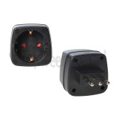 Foto van Brennenstuhl Stekker Verloopstekker NL - IT 10 amp. 250V, geaard 
