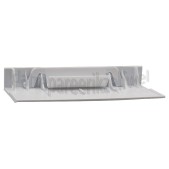Foto van Bosch Deurgreep Vriesvakdeur, 10,5cm wit. Incl. veer KFL18E51, KIL15V51 