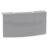 Foto van Bosch Deurgreep Vriesvakdeur, 10,5cm wit. Incl. veer KFL18E51, KIL15V51 