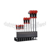 Foto van Hofftech Schroevendraaier Complete set + wandhouder Torx T9 t/m T50