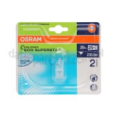 Foto van Osram Halogeenlamp Halopin Eco Superstar G9 20W 230V 2700K 235lm 