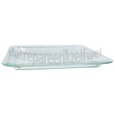 Foto van Pelgrim Bakplaat Schaal glas 418x400mm MAG495, T2144 