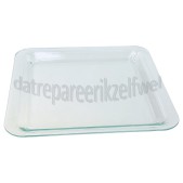 Foto van Pelgrim Bakplaat Schaal glas 418x400mm MAG495, T2144 