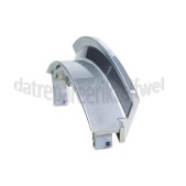 Foto van Bosch Deurgreep Gebogen, zilver WA16S792NL, WAS28391NL 