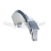 Foto van Bosch Deurgreep Gebogen, zilver WA16S792NL, WAS28391NL 