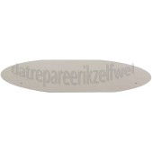 Foto van AEG Micaplaat Rond model, 2 gaten KM9800EM, KB9810E 