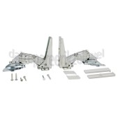 Foto van Whirlpool Scharnier Rechtsonder, linksboven + Rechtsboven, linksonder (set) KRIE3004A, KVIE3419A, KVIE3409A 