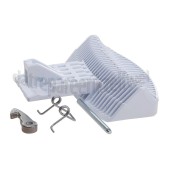 Foto van Ariston-Blue Air Deurgreep Set compleet, Wit IWME8EU, AWM108EU, CAWD129EU 
