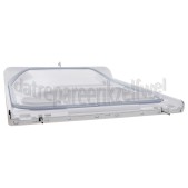 Foto van AEG Deur Deksel Wit, compleet incl. sluiting L46000, L47330, L60460TL 