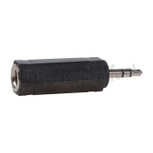 Foto van Easyfiks Jack Adapter Jack 3.5mm Stereo Male - Jack 6.3mm Contra Stereo Female Verloopstekker 