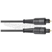 Foto van Easyfiks Optische Kabel Toslink Male - Toslink Male 1.5 Meter, Afgeschermd, Verguld 