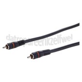 Foto van Easyfiks Tulp Kabel Digitale Coax Kabel, Tulp RCA Male - Tulp RCA Male 2.5 Meter, Afgeschermd 