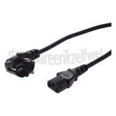 Foto van Easyfiks Netvoedingskabel Voedingskabel C13, 230V, 10 Amp 5.0 Meter, 3x0.75mm2 