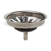 Foto van Easyfiks Afvoerzeef Zeefje D=8cm, H=4,7cm en 2,1cm lange pin met kogeltje 