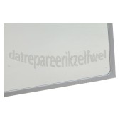 Foto van Bosch Glasplaat Met strip, 500x323x4mm KG36NX73, KDN30X13 