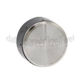 Foto van Bosch Knop Gasknop Zilver/Zwart PPP616B20E, PCR915B91E 