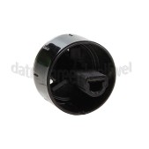 Foto van Bosch Knop Gasknop, RVS/Zwart PCI815B80J, PCR715B90 
