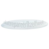 Foto van Glasplaat Draaiplateau 24,5cm met 3 inkepingen voor aandrijving 