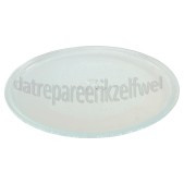 Foto van Glasplaat draaiplateau 25,5cm Met 3 inkepingen voor aandrijving 