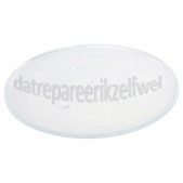 Foto van Glasplaat Draaiplateau 31,5cm Met 6 inkepingen voor aandrijving 