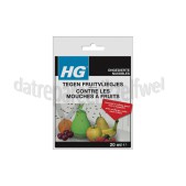 Foto van HG Verdelger HGX Fruitvliegjesval + 20ml val vloeistof Vangt de fruitvliegjes in peervormige val 