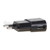 Foto van Grab 'n Go USB Oplader 5V / 1A, Zwart Universeel gebruik 