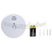 Foto van Smartwares Rookmelder RM149 Optisch Incl. 9V batterij (levensduur 5 jaar) 