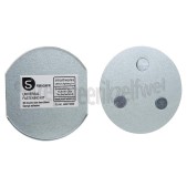 Foto van Smartwares Bevestigingsset Universele magnetische montagekit 7 cm Geschikt voor bijna alle standaard rookmelders 