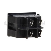 Foto van Schakelaar Groot + groen lampje 4 x 6.3 mm AMP 16A 250V 
