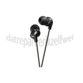 Foto van JVC Hoofdtelefoon In Ear met krachtig geluid Zwart met 1,2 meter snoer 