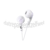 Foto van JVC Hoofdtelefoon Gumy, In Ear met krachtig geluid Wit met 1 meter snoer 