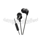 Foto van JVC Hoofdtelefoon In Ear met Microfoon en Afstandsbediening Zwart met 1,2 meter snoer 