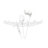 Foto van JVC Hoofdtelefoon In Ear met Microfoon en Afstandsbediening Wit met 1,2 meter snoer 