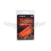 Foto van Integral Memory stick 32GB Neon Orange USB Flash Drive USB 2.0 