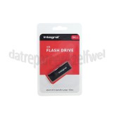 Foto van Integral Memory stick 64GB USB Flash Drive Zwart USB 2.0 